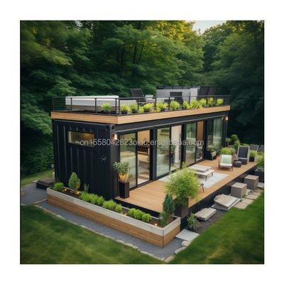 Aluminiumlegering Vensters en isolatie Prefabricated Room 20ft Europese zonnekamer voor Hotel Isolatie