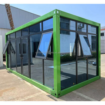 Moderne ontwerp Flat Pack Opvouwbaar Draagbaar Huis Container voor geprefabriceerde kleine winkels en kantoren 20ft of 40ft
