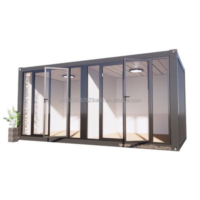 Aluminiumlegering Vensters en isolatie Prefabricated Room 20ft Europese zonnekamer voor Hotel Isolatie