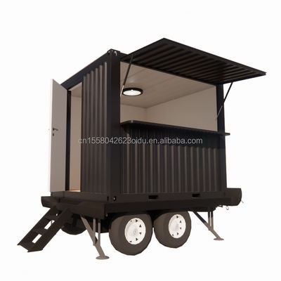 Gepersonaliseerd Kleur 10ft Mobile Tiny House on Wheels Ingericht Prefabricated Modular Steel Sandwich Panel Hotel Beste waarde