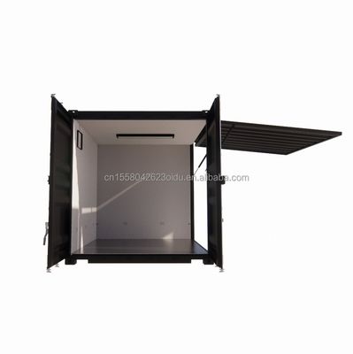 Chinese stijl logo ontwerp 10ft 20ft opvouwbare houten container bar voor professionele bedrijven en hotels