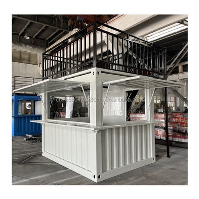 Australian Standards Mobile Store Op maat gemaakte 10 voet 20 voet mobiele container Pop-up koffiebar met aluminiumalloy ramen