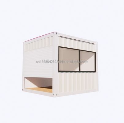 Chinese stijl logo ontwerp 10ft 20ft opvouwbare houten container bar voor professionele bedrijven en hotels