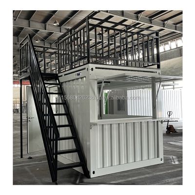 Australian Standards Mobile Store Op maat gemaakte 10 voet 20 voet mobiele container Pop-up koffiebar met aluminiumalloy ramen