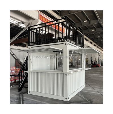 Australian Standards Mobile Store Op maat gemaakte 10 voet 20 voet mobiele container Pop-up koffiebar met aluminiumalloy ramen