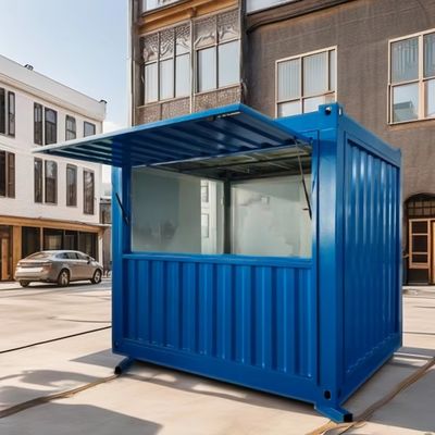 Park Container House Stylish Prefab Huizen voor Uniek Kiosk Concept 10ft 20ft Keuken Koffie Bar Container