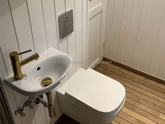Flat Pack Container Coffee House Luxe Style Houten Studio Flat Packaging voor 20ft Garden Hotel Mobiele Huis