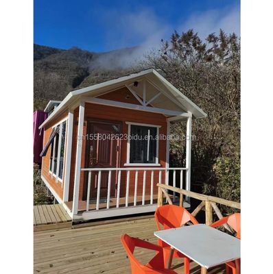 Quick Build Container Material Homes for Resort Vacations and Farmhouses Drie slaapkamers Muur 50/75/100mm Wave Sandwich Panel