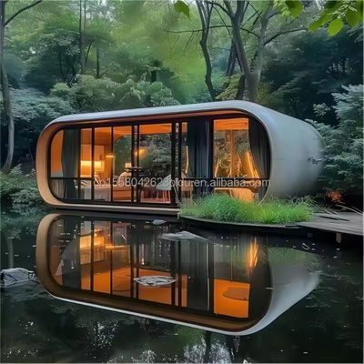 EU 20FT Moderne woonhuis voor woon in een stijlvolle container in hotel of resort