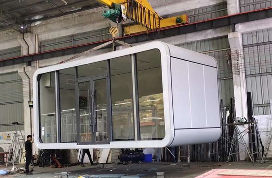 EU 20FT Moderne woonhuis voor woon in een stijlvolle container in hotel of resort