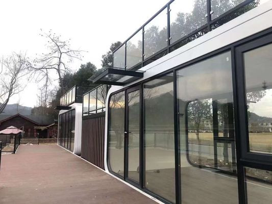 EU 20FT Moderne woonhuis voor woon in een stijlvolle container in hotel of resort