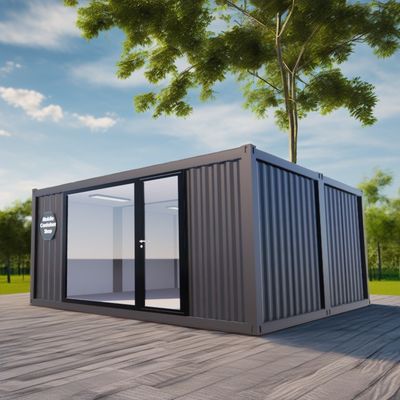 20ft of 40ft milieuvriendelijke container gemaakt van staal en sandwichpaneel voor kledingwinkel Restaurant Hotel