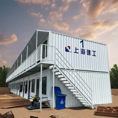 Vinnige assemblage Draagbare flat pack container huis voor modern kantoor strand huis en bouwtechniek kampen