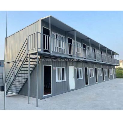 Vinnige assemblage Draagbare flat pack container huis voor modern kantoor strand huis en bouwtechniek kampen