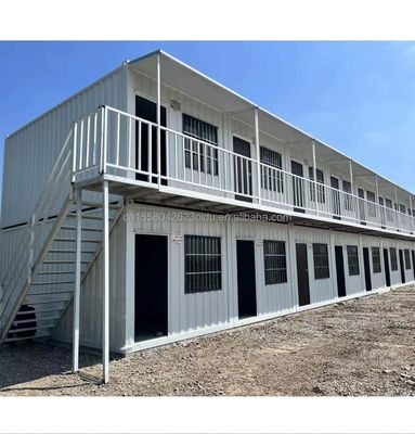 Vinnige assemblage Draagbare flat pack container huis voor modern kantoor strand huis en bouwtechniek kampen