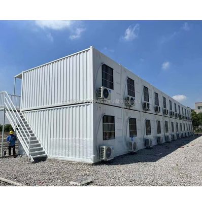 Vinnige assemblage Draagbare flat pack container huis voor modern kantoor strand huis en bouwtechniek kampen