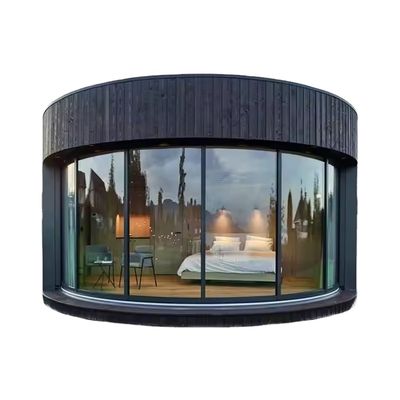 Modern Luxe Draagbaar Containerhuis Prefab Steel Structure Mobiele Prefab Villa Huis Hotel voor Hout Eco-vriendelijk