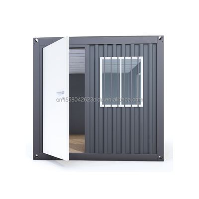 10ft Mini Office/Store Budget-vriendelijk Gemodificeerde Shipping Container Stalen Sandwich Panel Hotels met Aluminium Alloy Windows