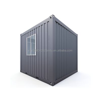 10ft Mini Office/Store Budget-vriendelijk Gemodificeerde Shipping Container Stalen Sandwich Panel Hotels met Aluminium Alloy Windows