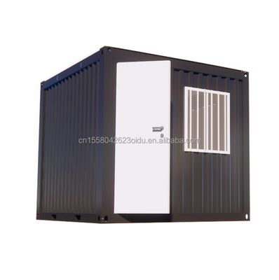10ft Mini Office/Store Budget-vriendelijk Gemodificeerde Shipping Container Stalen Sandwich Panel Hotels met Aluminium Alloy Windows
