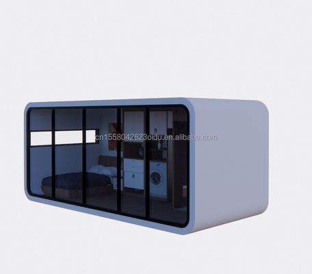 Chinese direct verkoopt container huizen voor tijdelijke woning 20ft staal luxe mobiele huis RV tuin hotel