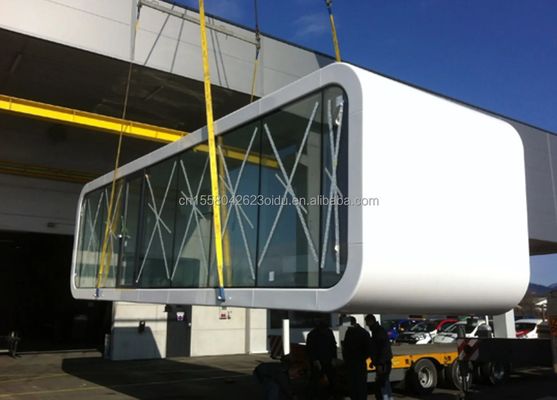Chinese direct verkoopt container huizen voor tijdelijke woning 20ft staal luxe mobiele huis RV tuin hotel