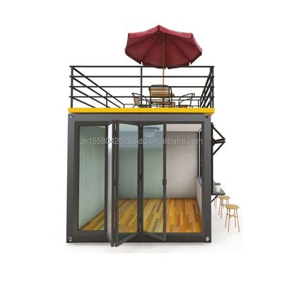 Op maat gemaakte mobiele winkel winkelcontainerhuizen in modern ontwerp voor een snelle en handige kraam
