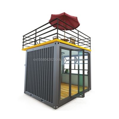 Op maat gemaakte mobiele winkel winkelcontainerhuizen in modern ontwerp voor een snelle en handige kraam