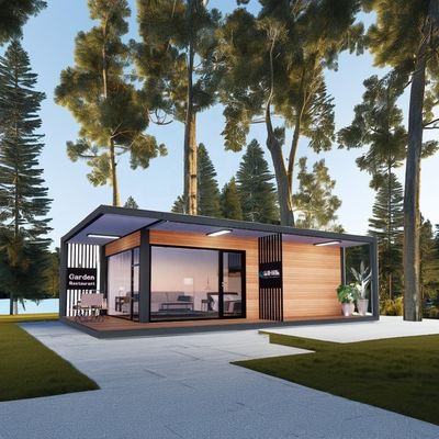Gepersonaliseerde kleur 20ft 40ft vouwbare prefab modulaire mobiele huis modern ontwerp draagbare container huis voor de Chinese handel