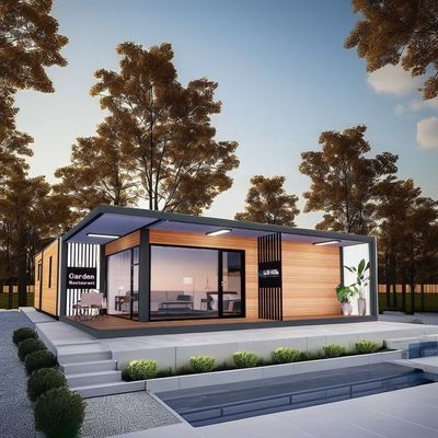 Gepersonaliseerde kleur 20ft 40ft vouwbare prefab modulaire mobiele huis modern ontwerp draagbare container huis voor de Chinese handel