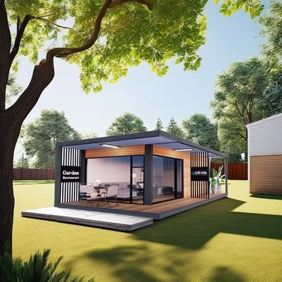 Gepersonaliseerde kleur 20ft 40ft vouwbare prefab modulaire mobiele huis modern ontwerp draagbare container huis voor de Chinese handel