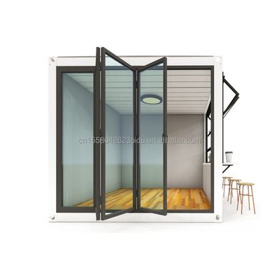 10ft Mini Pop-up Shop Container Koffieshop Bar Fastfood Restaurant Convenience Store met Aluminium Alloy Windows
