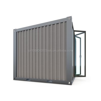 10ft Mini Pop-up Shop Container Koffieshop Bar Fastfood Restaurant Convenience Store met Aluminium Alloy Windows