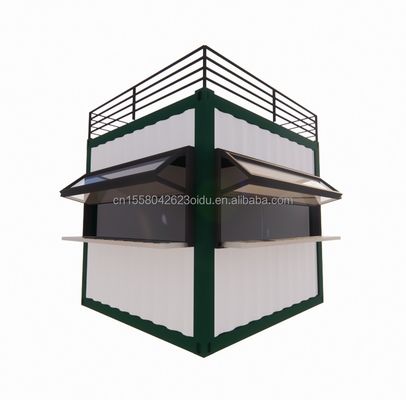 Modern ontwerp staalgebouwen platte verpakking verzending geprefabriceerd sandwichpaneel prefab container vouwbaar draagbaar vouwbaar containerhuis