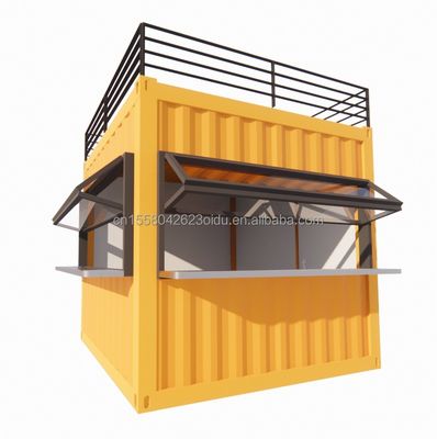 Modern ontwerp staalgebouwen platte verpakking verzending geprefabriceerd sandwichpaneel prefab container vouwbaar draagbaar vouwbaar containerhuis