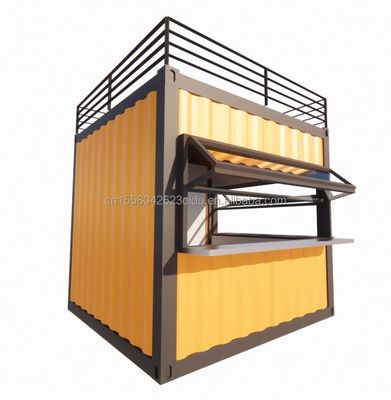 Modern ontwerp staalgebouwen platte verpakking verzending geprefabriceerd sandwichpaneel prefab container vouwbaar draagbaar vouwbaar containerhuis
