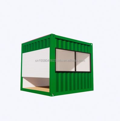 Wave Sandwich Panel Wall 10ft Pop-Up Mobile Container House voor Retail Store Office Hotel en Groenhuis Product