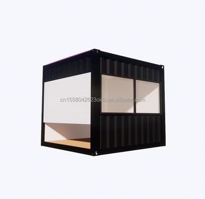 Wave Sandwich Panel Wall 10ft Pop-Up Mobile Container House voor Retail Store Office Hotel en Groenhuis Product