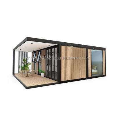 Stalen frame gegalvaniseerd stalen buiging 180g modern luxe design kleine prefab slaapkamer voor buiten tuin huis villa verkoop