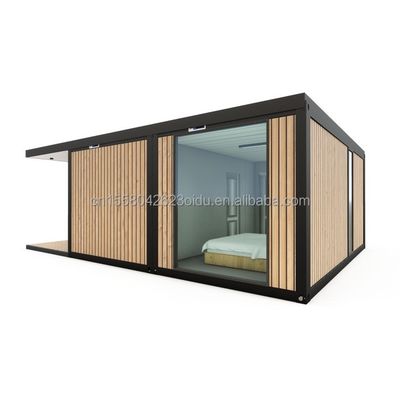 Stalen frame gegalvaniseerd stalen buiging 180g modern luxe design kleine prefab slaapkamer voor buiten tuin huis villa verkoop