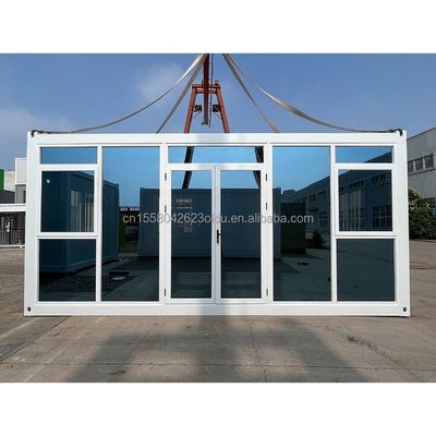 20ft Prefab Container Huizen voor koppels Gezinnen Hotels Huis Stalen Frame Gegalvaniseerd Stalen Buig 180g