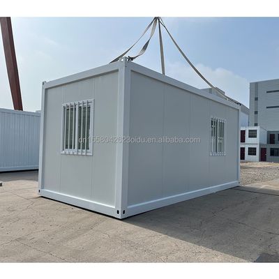 20ft Prefab Container Huizen voor koppels Gezinnen Hotels Huis Stalen Frame Gegalvaniseerd Stalen Buig 180g