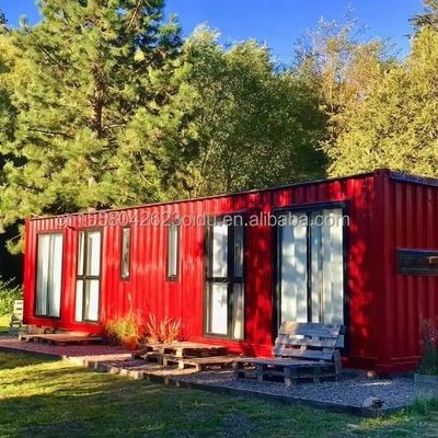 Buiten 40ft 20ft Prefab Uitbreidbare Container Huis Draagbaar 2-5 slaapkamers Prefabricated Shipping House Winkel Mobile Granny Flat