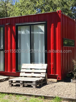 Buiten 40ft 20ft Prefab Uitbreidbare Container Huis Draagbaar 2-5 slaapkamers Prefabricated Shipping House Winkel Mobile Granny Flat