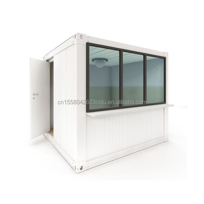 Mobiele staalconstructie Houten winkel Vinnige verkoop Booth Direct Home Bar Koffieshop