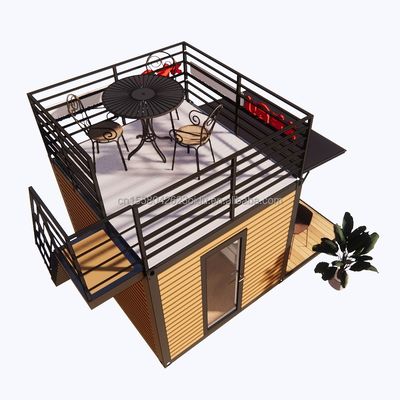 10FT Modern Design Steel Structure Container Store/Shop Houses and Prefabricated Modular Houses 3D Model/CAD tekeningen