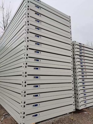 Aanpasbaar Flat Pack Container House met snelle assemblage en opvouwbaar ontwerp
