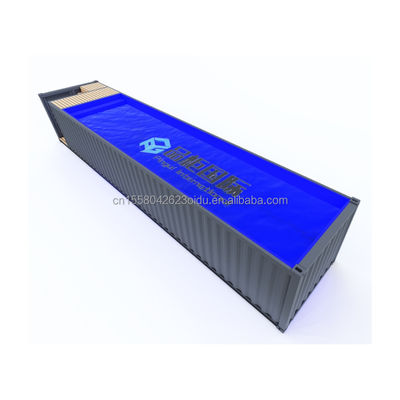 Gepersonaliseerd zwembad voor scheepvaartcontainers in 20ft/40ft met wand 50/75/100mm Wave Sandwich Panel