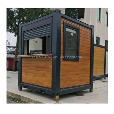 Sandwich Panel Door Container Huizen 40ft Twee slaapkamers voor Glass Door Living Accommodation