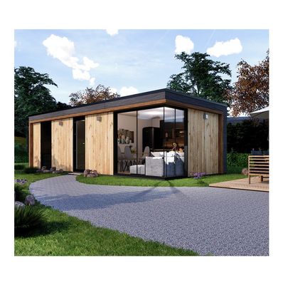 Stalen frame gegalvaniseerd stalen buiging 180g modern ontwerp geprefabriceerd containerhuis voor buitenwoning